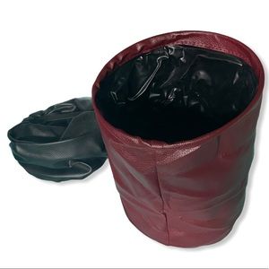 NWT 2 pk Car Interior Foldable Storage orTrash Can